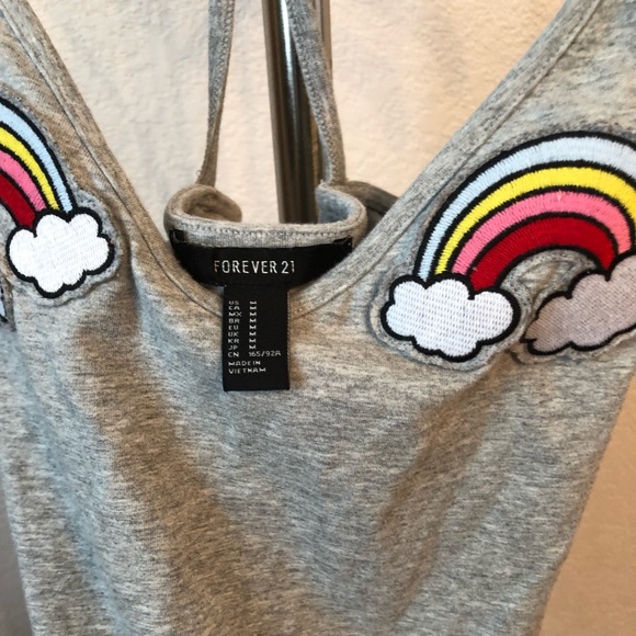❌SOLD❌ Rainbow patch bodysuit - Picture 4 of 5